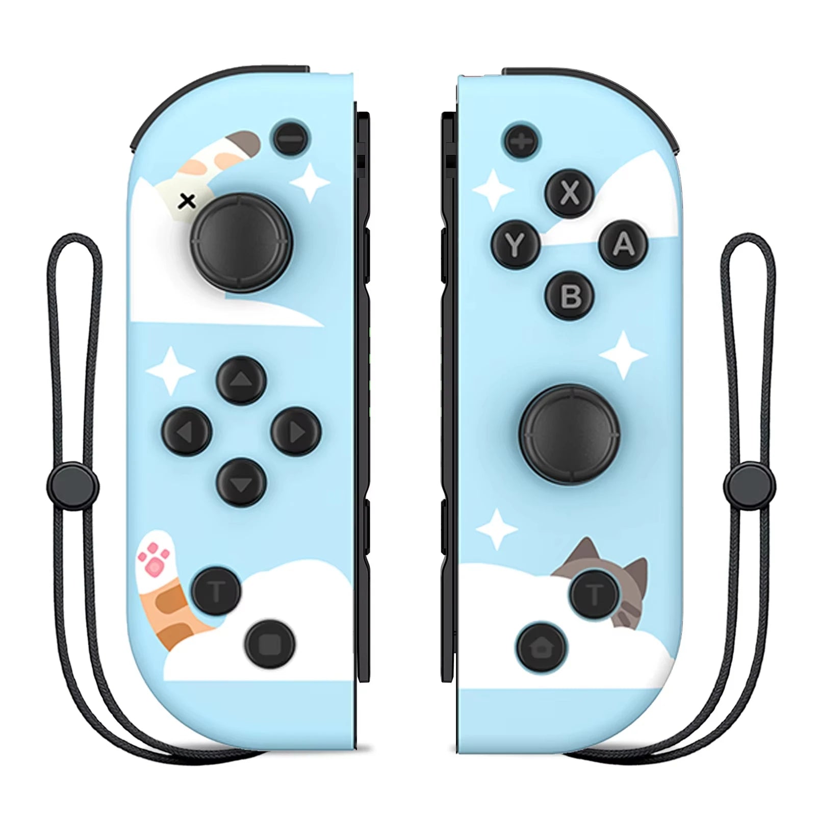 For Nintendo Switch/Oled/Lite Joycons Wireless Controller Gaming Accessories With 6-Axis Gyro Turbo Vibration Wake-Up Bluetooth