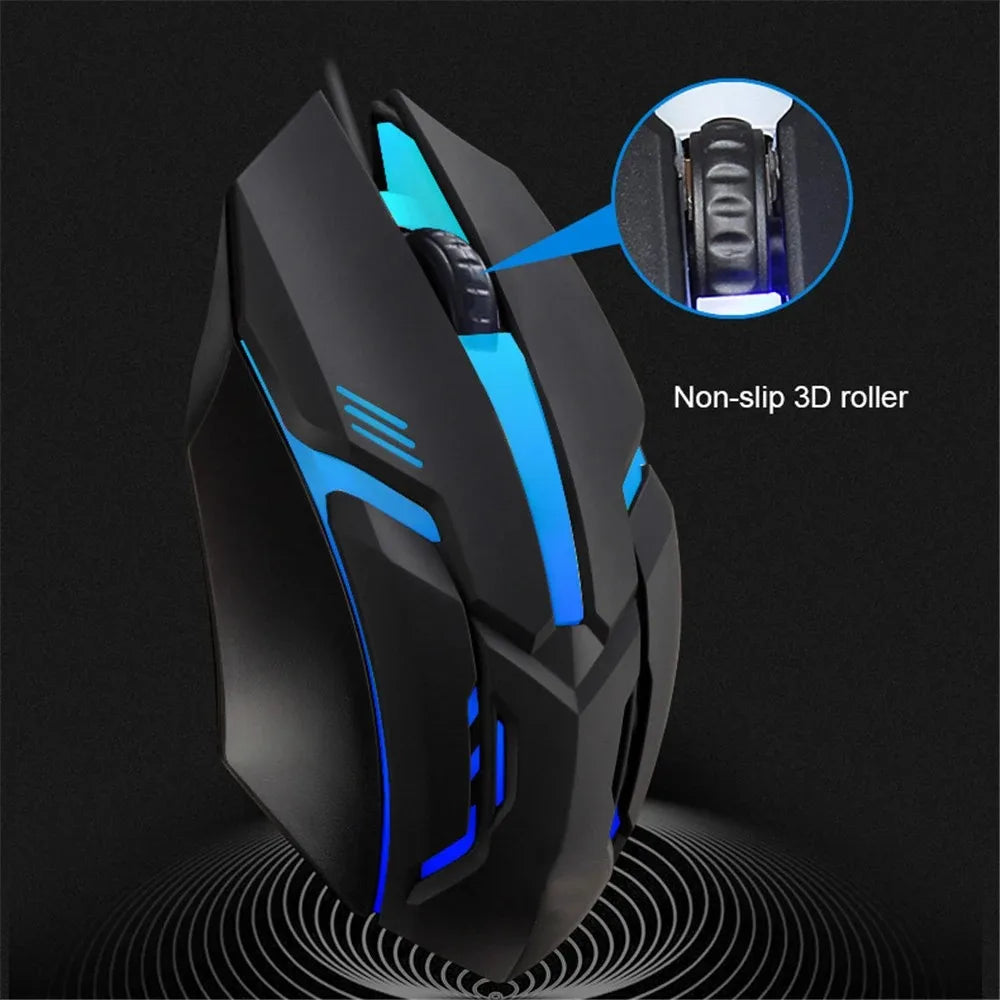 104 key Backlit Mechanical Keyboard Wired Gaming Keyboard waterproof Luminous keyboard And Mouse Set for Gamer PC Laptop Office