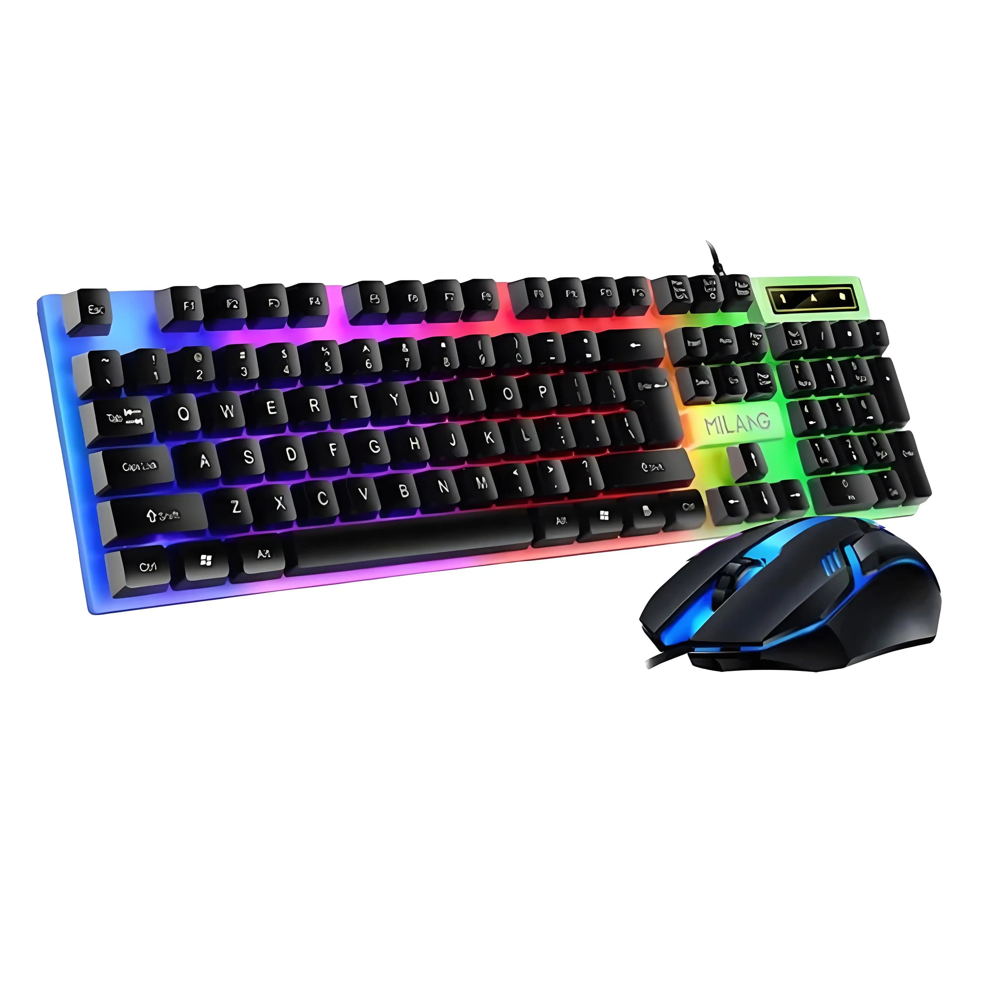 104 key Backlit Mechanical Keyboard Wired Gaming Keyboard waterproof Luminous keyboard And Mouse Set for Gamer PC Laptop Office